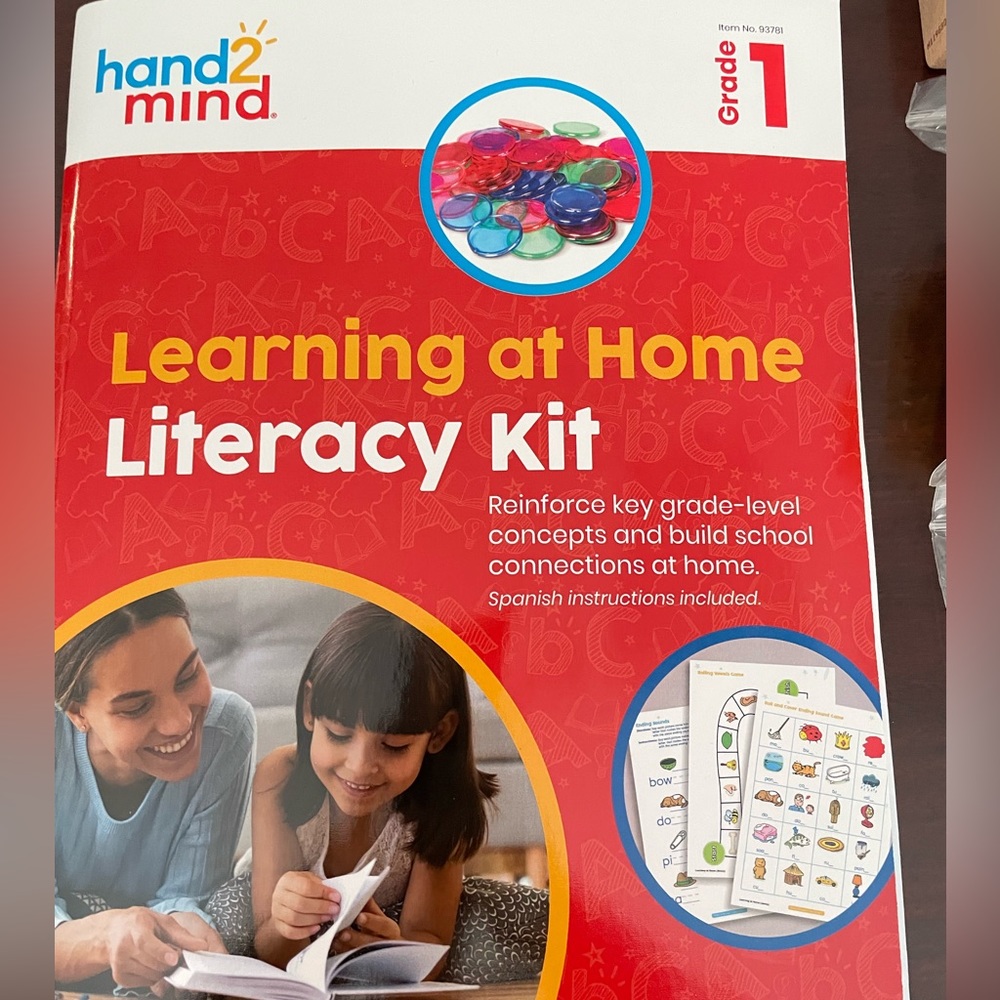 Hand 2 Mind Learning at Home Math & Literacy First Grade Learning Kits - Picture 3 of 9